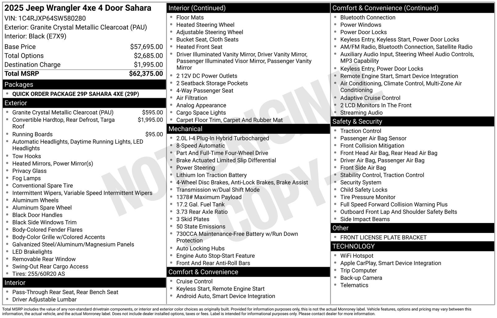 2025 Jeep Wrangler Sahara 4xe