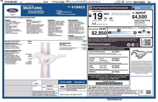 2024 Ford Mustang GT Premium