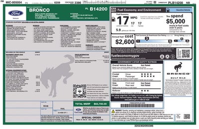 2023 Ford Bronco Wildtrak