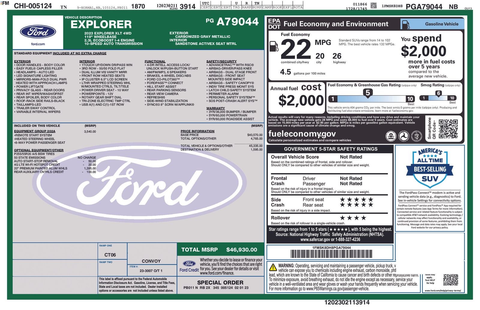 2023 Ford Explorer XLT