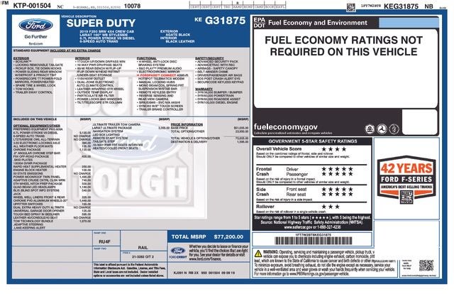 2019 Ford F-250SD Lariat