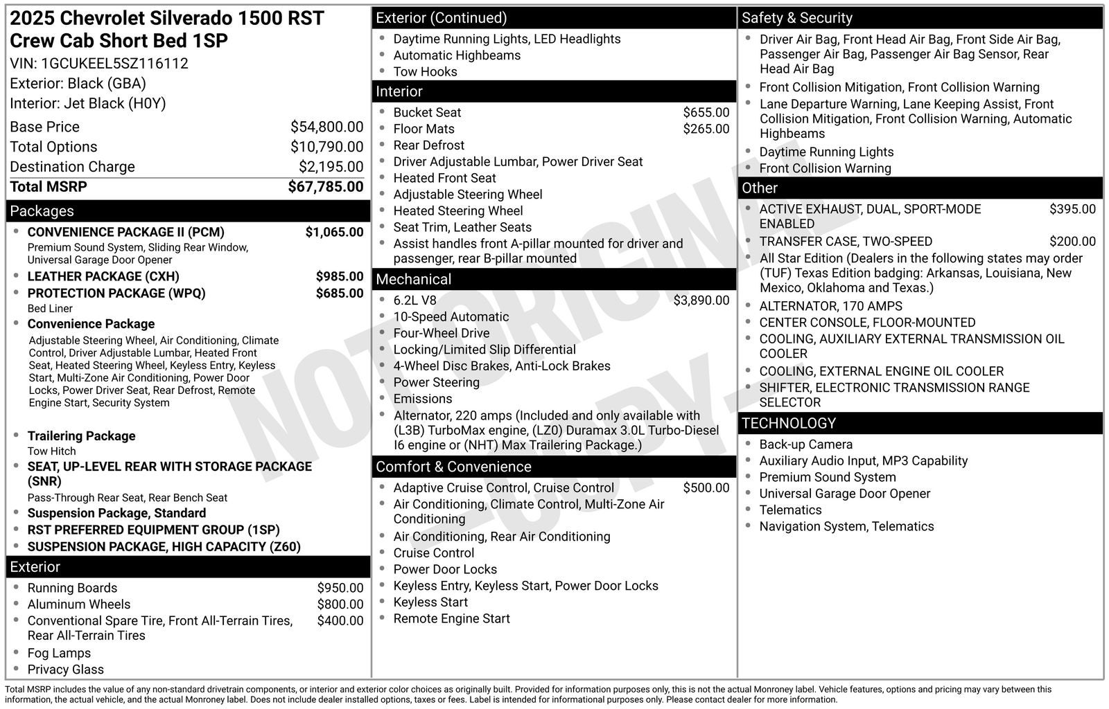 2025 Chevrolet Silverado 1500 RST