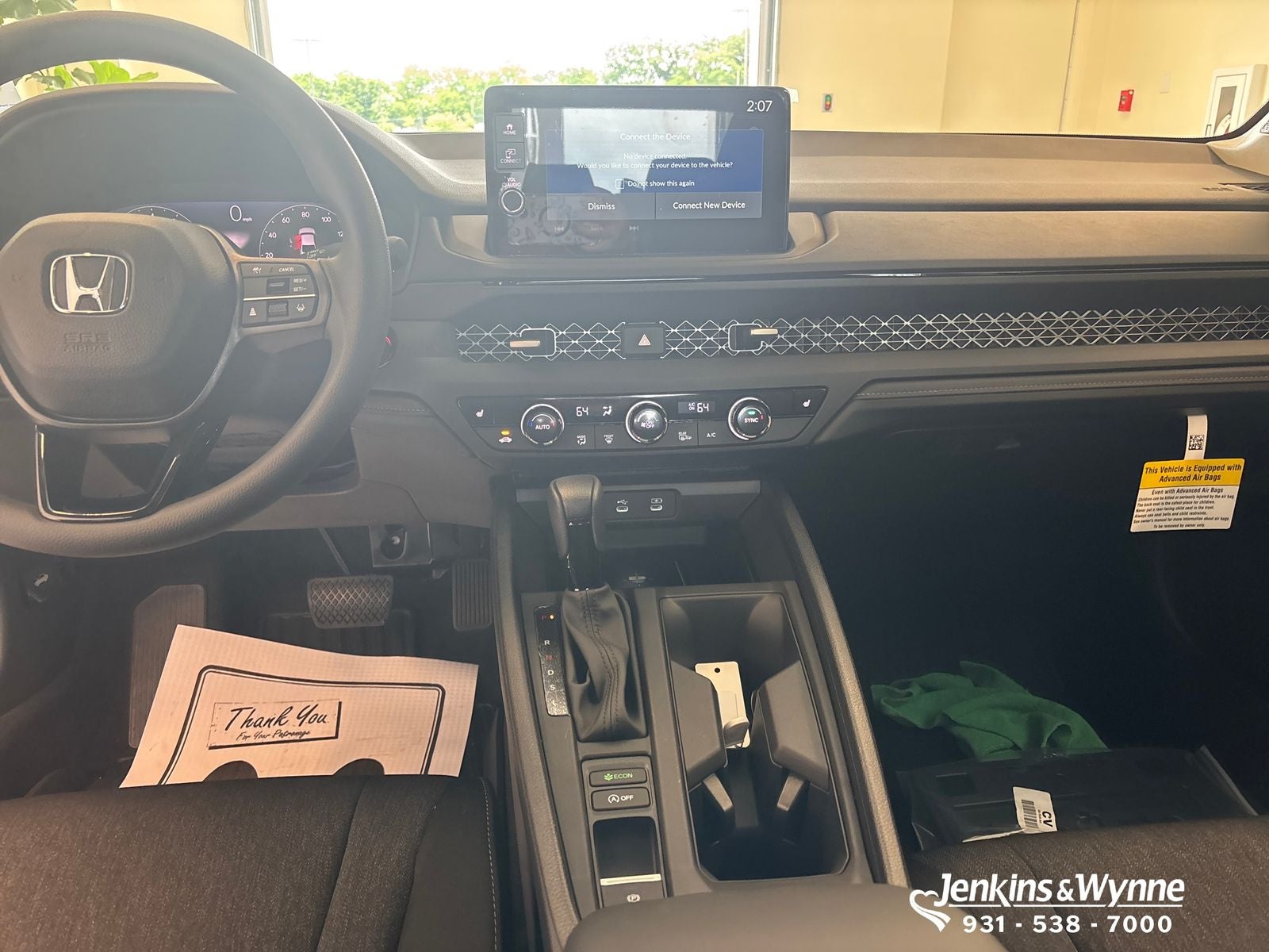 2026 Honda Accord SE FWD