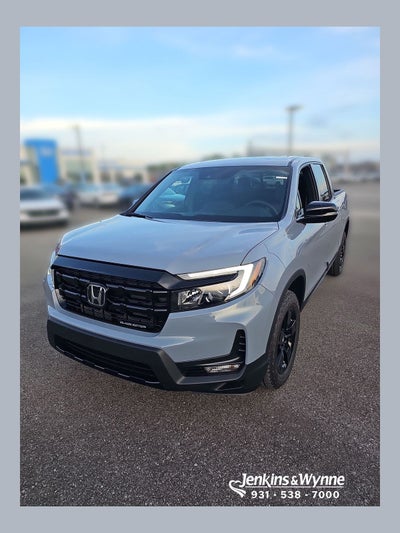 2026 Honda Ridgeline Black Edition AWD