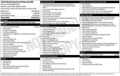 2024 Buick Envista Preferred