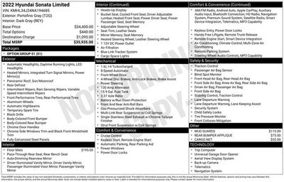 2022 Hyundai Sonata Limited