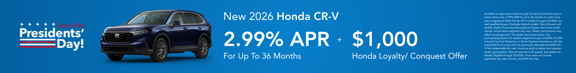 New 2026 Honda CR-V