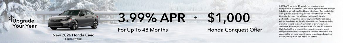 New 2026 Honda Civic Sedan Hybrid