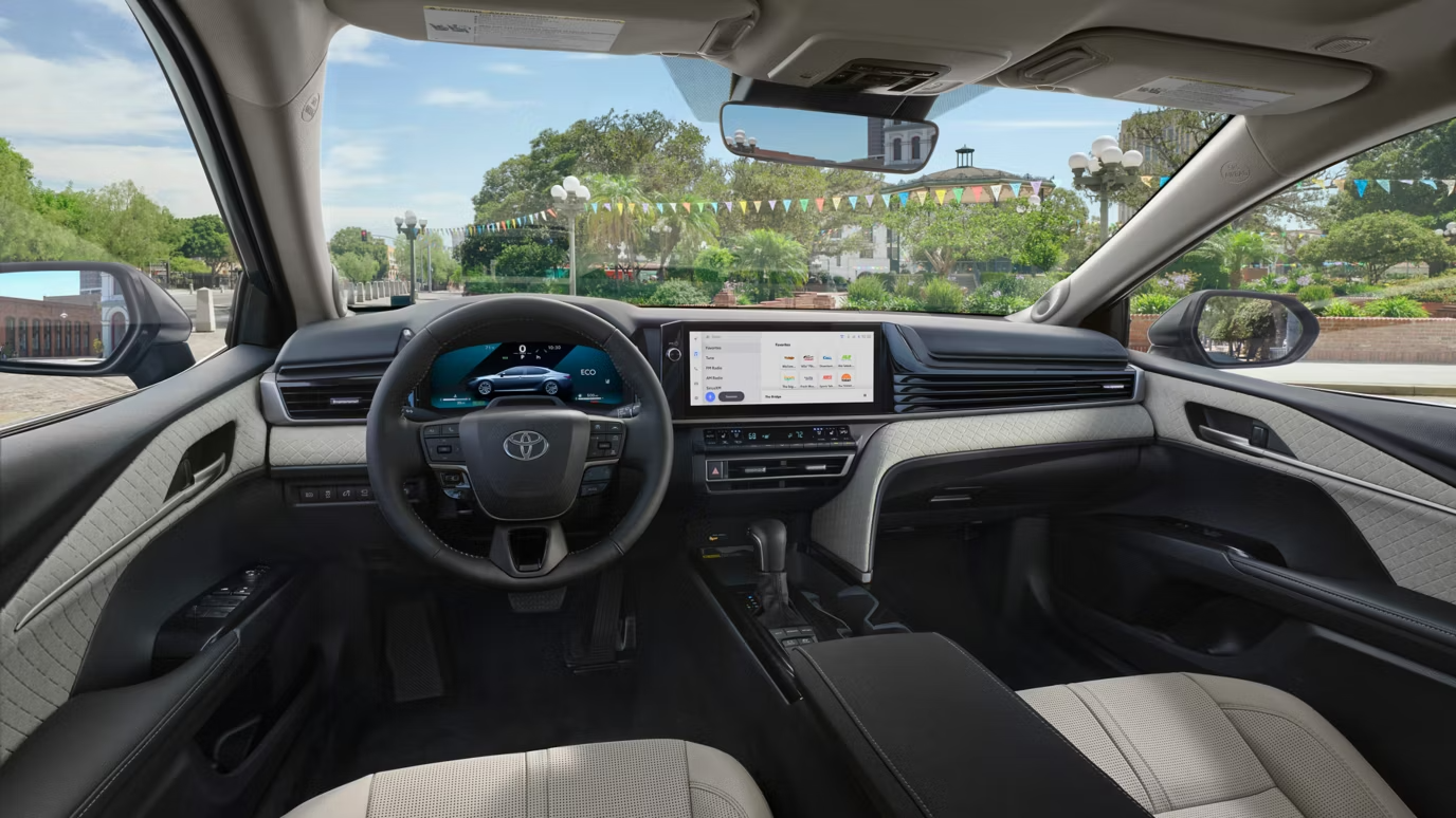 2026 Toyota Camry Interior -- Wide Dashboard