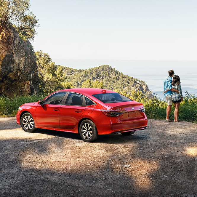 2026 Honda Civic Sedan exterior -- Honda Sensing safety suite