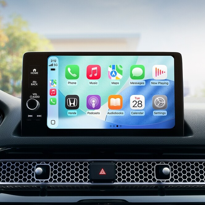 2026 Honda Civic interior infotainment display with Google built-in