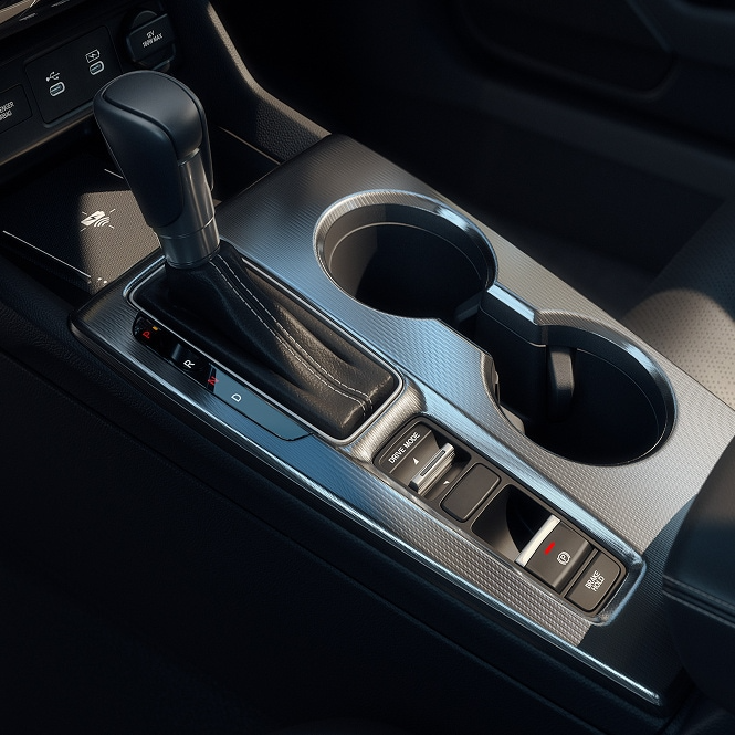 2026 Honda Civic interior gear selector connectivity controls