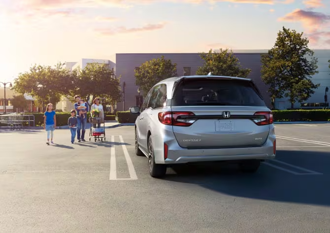 2026 Honda Odyssey exterior rear view