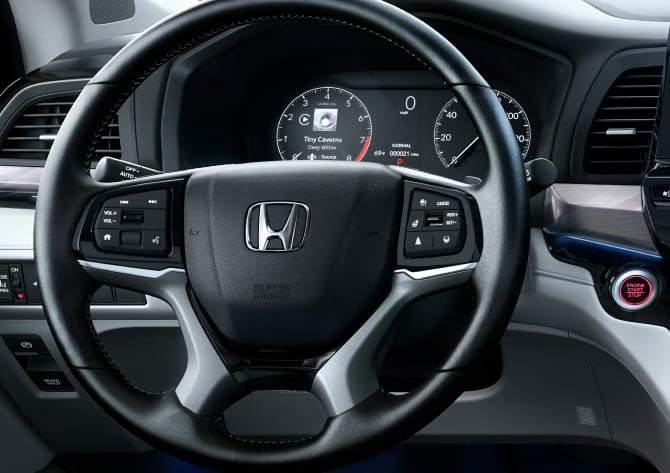 2026 Honda Odyssey steering wheel controls connectivity features