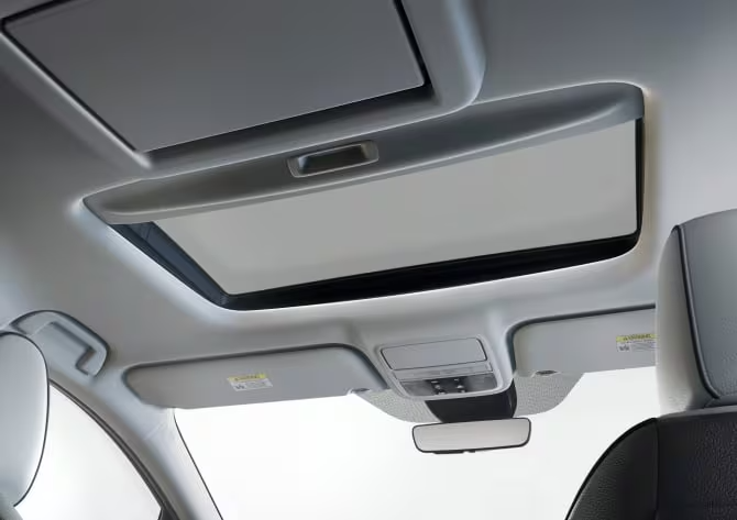 2026 Honda Odyssey interior panoramic sunroof open sky