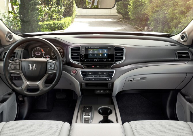 2026 Honda Ridgeline interior dashboard cockpit