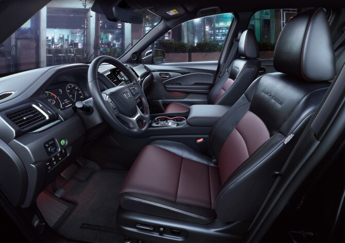 2026 Honda Ridgeline interior front seats